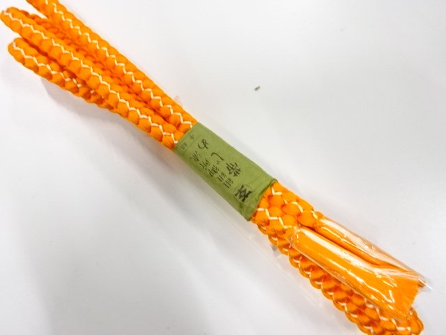 未使用品　正絹　手組帯締め